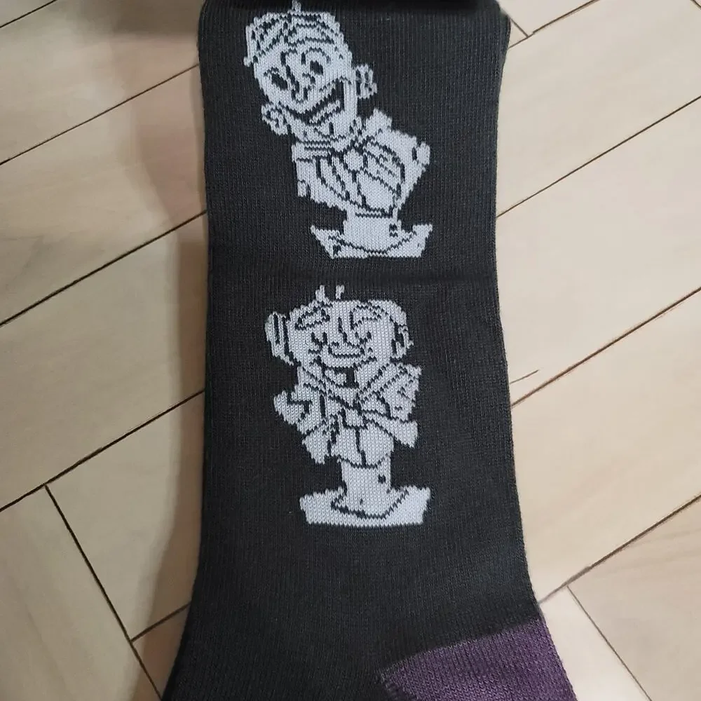 Disney Parks Haunted Mansion Singing Busts Glow in the Dark Socks